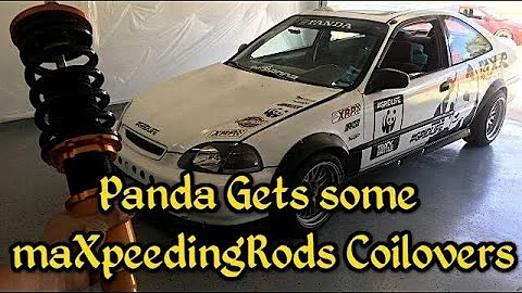 MaXpeedingRods Coilover install on Panda civic