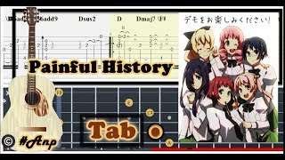 Guitar Tab - Painful History (Katawa Shoujo) OST Fingerstyle Tutorial Sheet Lesson #Anp