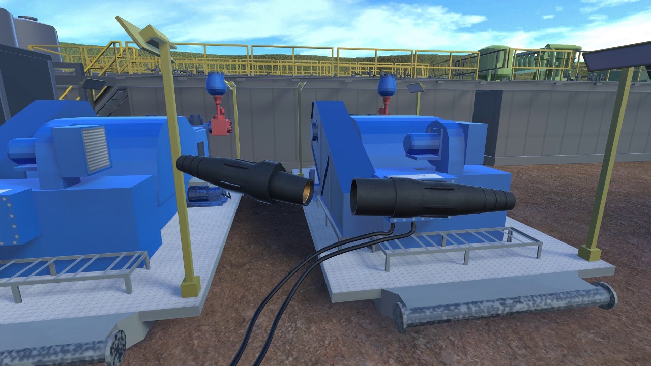 Oil and Gas Virtual Reality 3D Animation for Leviton Virtual Reality