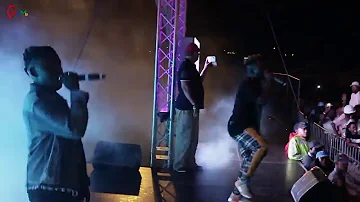 Distruction Boys performing Omunye in Swakopmund 'mondesa'