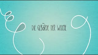 Gebärde der Woche 2023 - 235 - Familie & Geburtstag