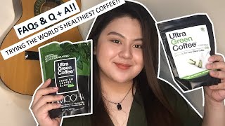 PART 1: Ultra Green Coffee Review (WORLD'S HEALTHIEST COFFEE?!) | Jewel Cseah