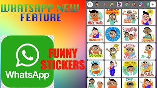 Whatsapp Stickers I WhatsApp new Feature Launched - Create beautiful Stickers screenshot 1