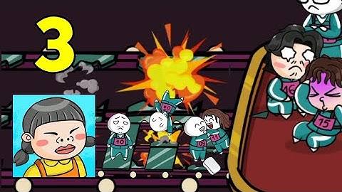 Comics 456 - Squid game All Levels | Hint 51-75 Gameplay Android iOS