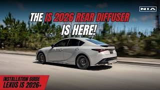 The 2026 Lexus IS Rear Diffuser Is Finally Here! | NIA Body Kits Install & Reveal