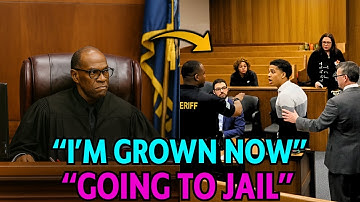 Judge DESTROYS Cocky 18-Year-Old After Breaking Bond Rules — INSTANT Jail