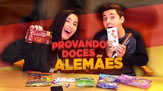 PROVANDO DOCES DA ALEMANHA! | BIBI |