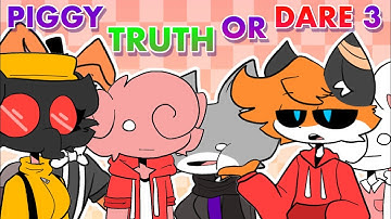 ROBLOX PIGGY TRUTH OR DARE || part 3 || 125K SPECIAL || Flipaclip || Animated