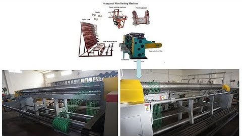 Automatic hexagonal wire mesh netting machine| Reverse type +86 182 3048 9099