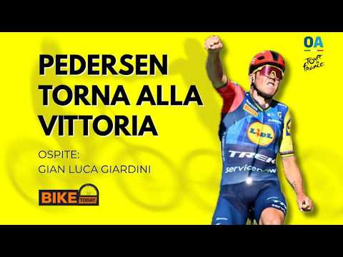 Video Mads Pedersen show a Foix. Tadej Pogacar lascia la Maglia Gialla