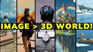 HunyuanWorld 1.0: FREE AI Turns Any Image Into an Explorable 3D World! screenshot 5
