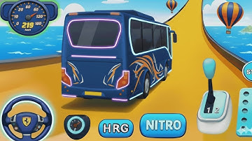 Crazy Bus Mega Ramp Impossible Racing - Bus Stunts Impossible Tracks - Android Gameplay #10