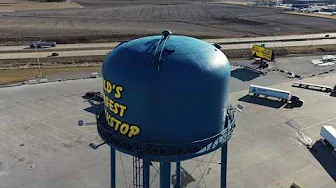 Iowa 8  Largest truck stop BY DJI MAVIC 2 PRO