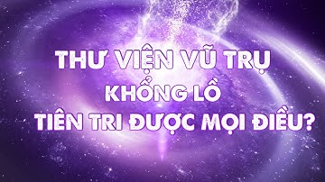 Có một thư viện Vũ trụ tiên tri được mọi điều?- Tinh Hoa TV