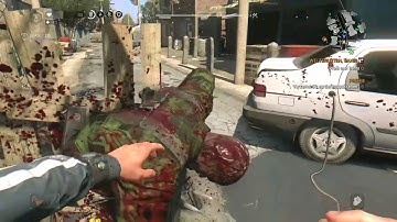 Dying Light hack and slash compilation gore finishes.