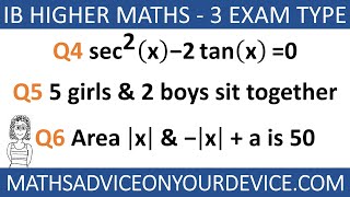 Famous IB HIGHER MATHEMATICS (Ep.2 out of 5) #MathsAdviceOnYourDevice Wealth