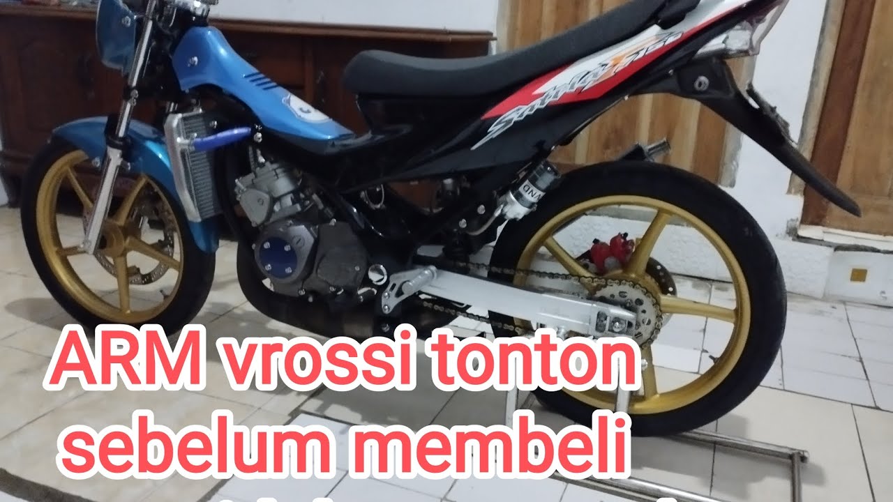 Review arm Vrossi di satria fu mesin ninja
