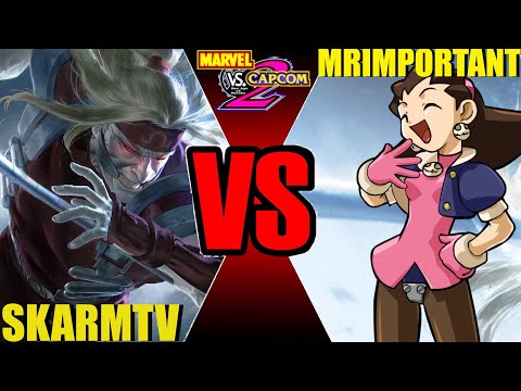MvC2 Mvci Umvc3 SKARMTV vs MRIMPORTANTMAN (Fightcade) pt 2
