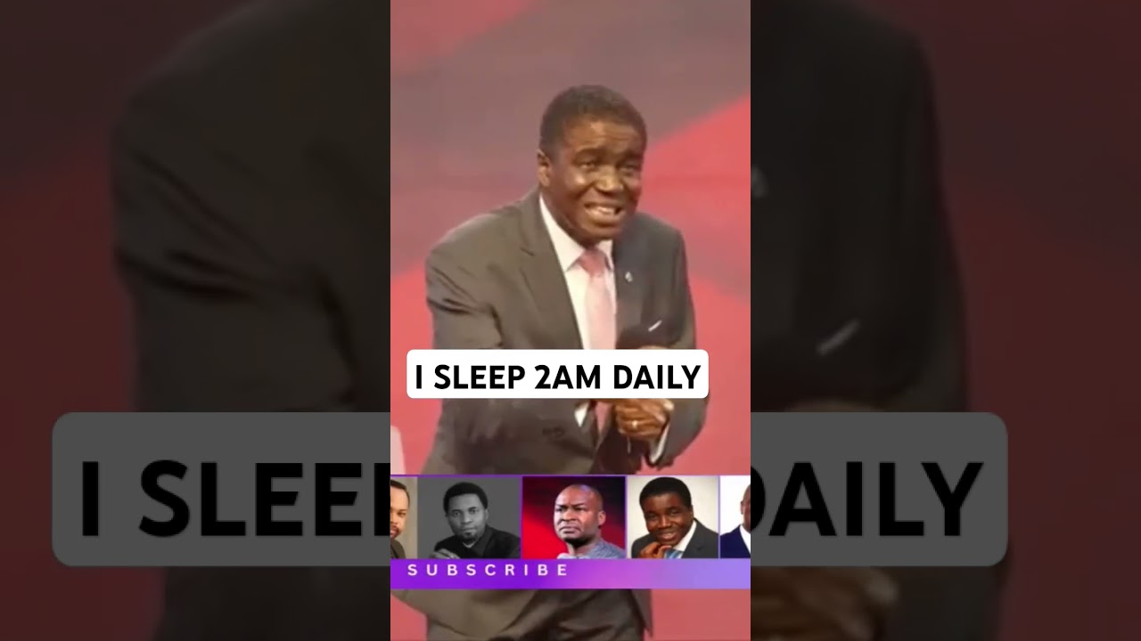 I SLEEP 2AM DAILY - BISHOP DAVID ABIOYE