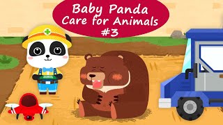 Baby Panda Care for Animals #3  Take Care of Sick Animals in The Rescue Station! | BabyBus Games