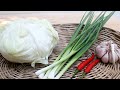 Cabbage recipe : How to cook cabbage with oyster sauce