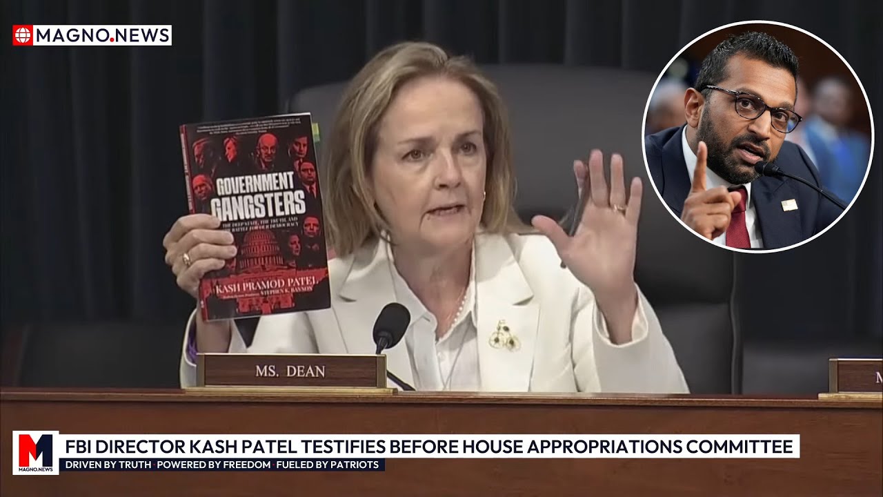 FBI Director Kash Patel Destroys Democrat Who Attacked His Book Government Gangsters