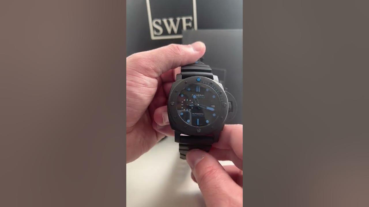 panerai submersible 42mm carbotech