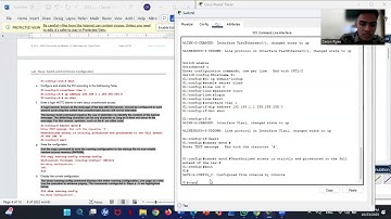Tugas Akhir 1 - Praktikum Jaringan Komputer Basic Switch and End Devices Configuration