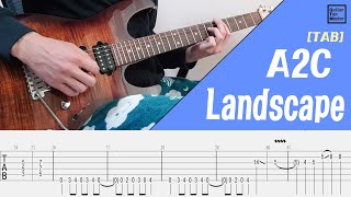 [TAB] A2C - Landscape Guitar solo