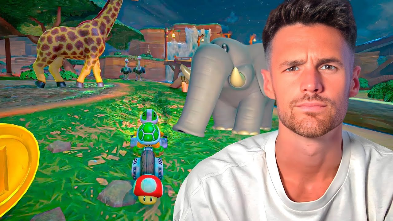 OS CUENTO MIS VACACIONES JUGANDO A MARIO KART WORLD!!