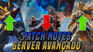 MEGA MIYA NERF, SUN BUFF, ALPHA BUFF AND MORE!! | ADVANCED SERVER PATCH NOTES | MLBB