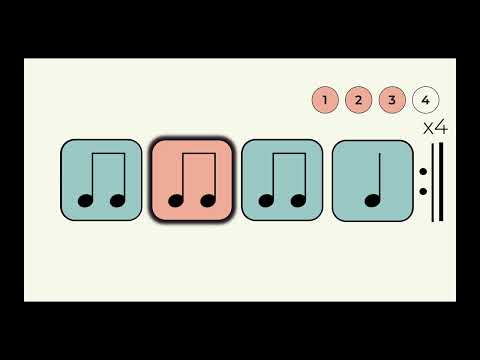 Rhythm Flashcards: Quarter Notes & Eighth Notes