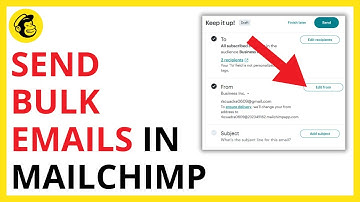 How to Send Bulk Emails Using Mailchimp [QUICK GUIDE]