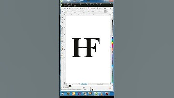 HF Monogram Logo for My Lovely Viewer  #logo #youtubeshorts #shorts