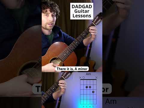 A Minor in Standard Tuning vs DADGAD
