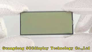 Customized Segment LCD - SJXDGW033  - Fully Customized Segment Layout