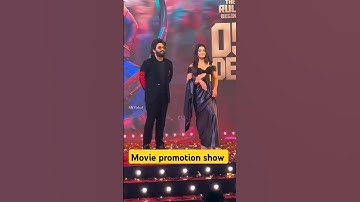 Allu Arjun Pushpa 2 movie Promotion Show #pushpa2 #alluarjun #reshmikamandanna #southmovie