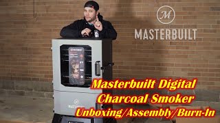 Masterbuilt Digital Charcoal Smoker Assembly & Burn In