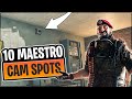 10 Maestro Cam Spots for Ranked 2021 Rainbow Six Siege