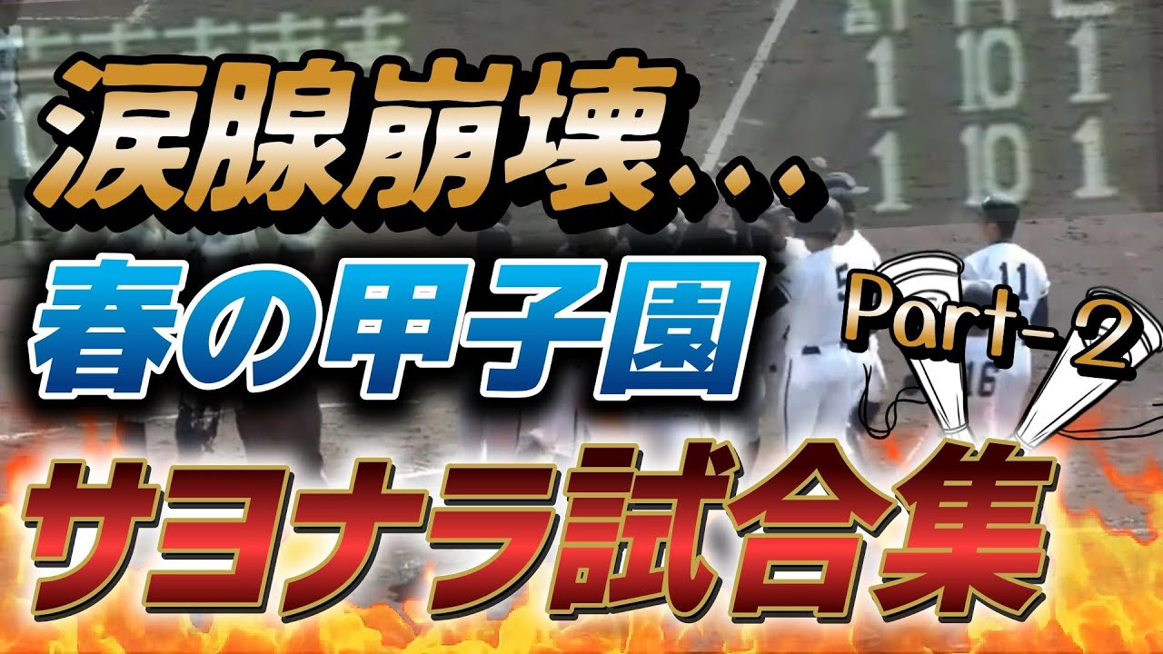 【劇的決着】春の甲子園サヨナラ試合集パート2  2016-1018