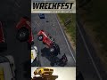 It's Just A Scratch! 🤣 #wreckfest #shorts #racing #gaming #crash #1440p #pc