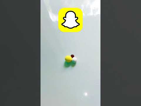 What Colour Mixture Do Snapchat Logo Has ShortsYoutubeshortsViralSatisfyingClaymixingSnapchat