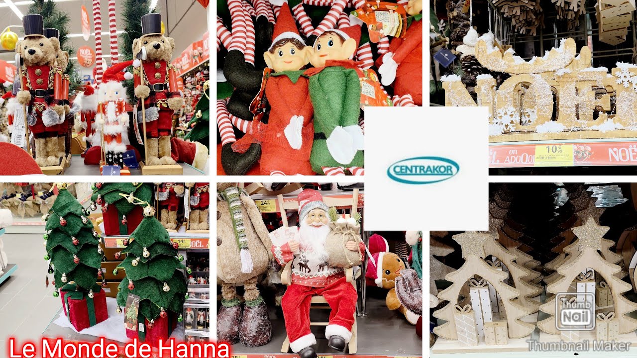 CENTRAKOR ARRIVAGE 12-11 DÉCORATION DE NOËL 🎄 