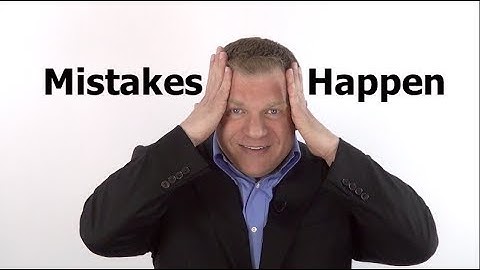 How to Prevent Mistakes at Work