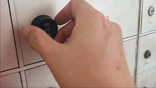 Mail Box Number Lock installation