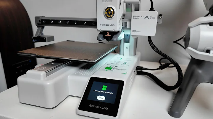 Bambu A1 Mini 3D Printer setup - Powering on, connecting to wifi and calibrating