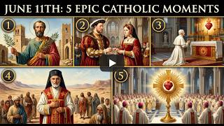 June 11th: 5 Historic Moments That Changed the Catholic Church Forever