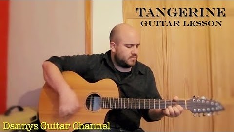 Tangerine - Led Zeppelin - Guitar Lesson - (Breedlove Atlas 12 string guitar)