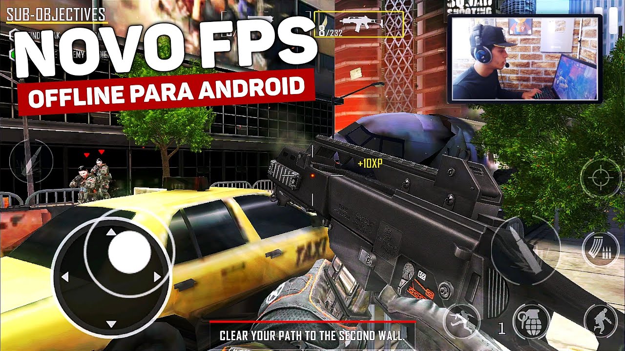 NOVO JOGO DE TIRO OFFLINE PARA ANDROID!! JOGOS ANDROID 