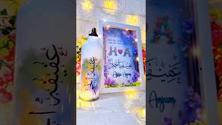 Beautiful name in calligraphy ‘’AFIFA’ | Dm for orders 🫀 #shorts #art #ytshorts #calligraphyart #1m